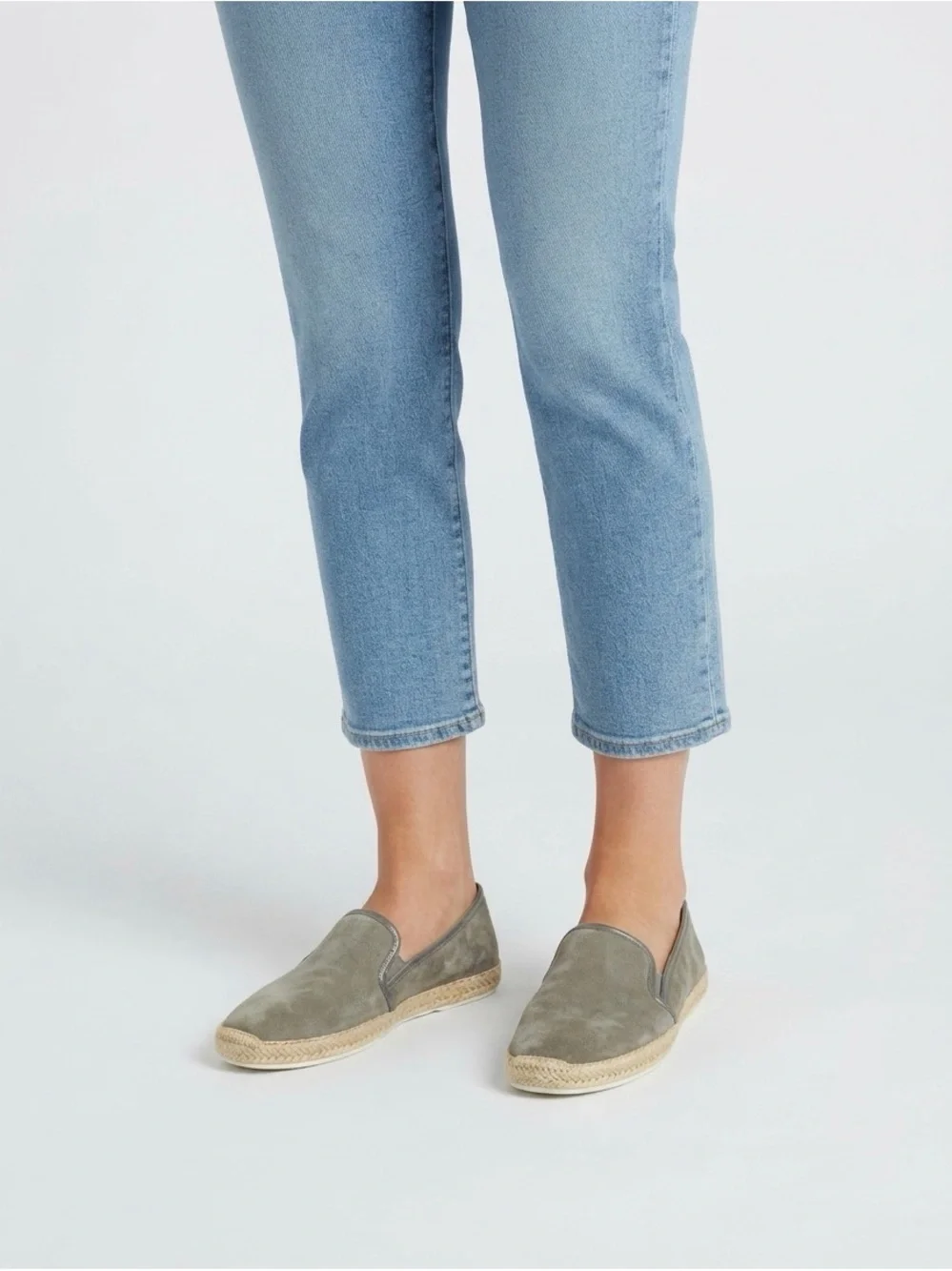 [Kenneth Cole] Grey Slip On Espadrilles
